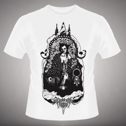 DER WEG EINER FREIHEIT · Stellar White Shirt | TS-M (Black Metal Clothes)