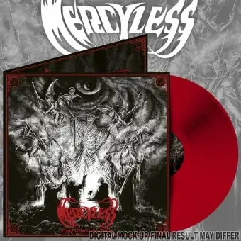 MERCYLESS · Those Who Reign Below | RED LP MERCYLESS · Those Who Reign Below | RED LP (Cult Death Metal Vinyl)