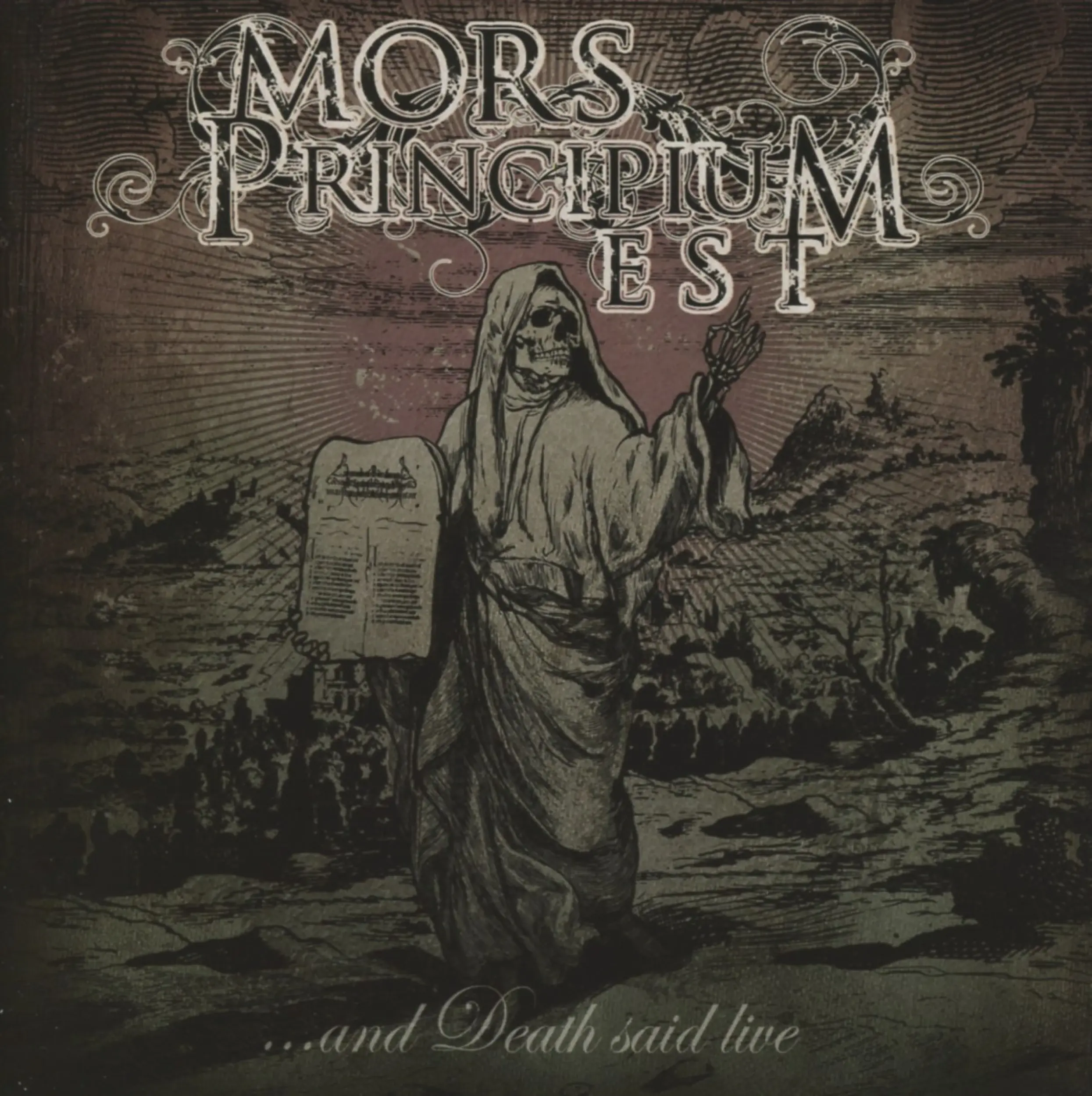 MORS PRINCIPIUM EST - ...And Death Said Live · CD