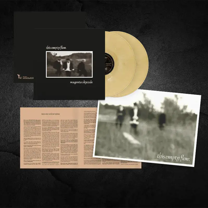 THIS EMPTY FLOW · Magenta Skycode | SOFT GOLD 2LP THIS EMPTY FLOW · Magenta Skycode | SOFT GOLD 2LP (Darkwave Vinyl)