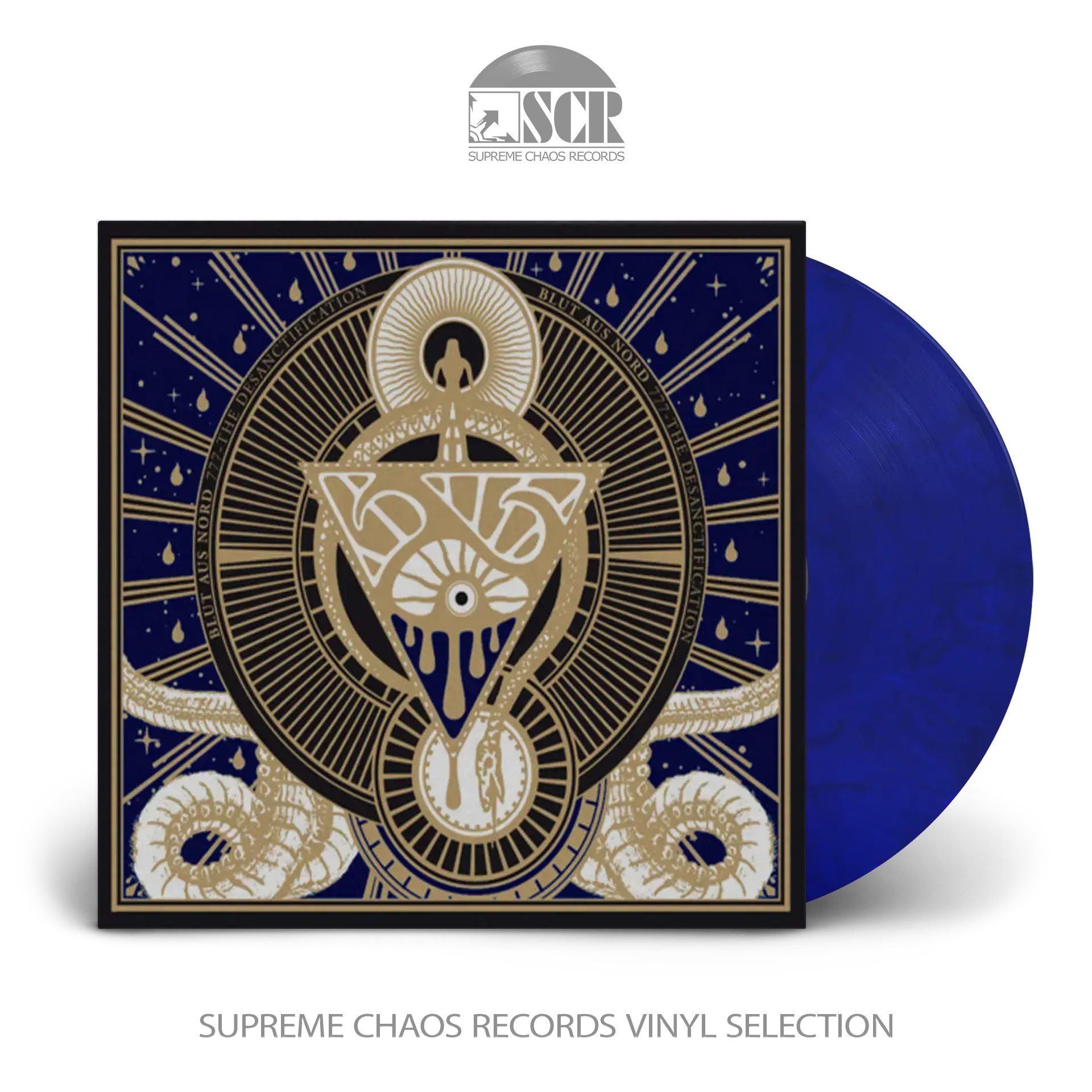 BLUT AUS NORD - 777 - The Desanctification · BLUE/BLACK MARBLED LP