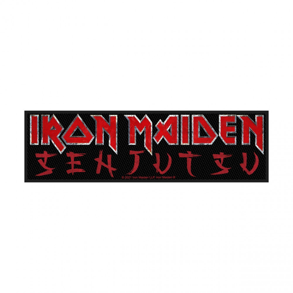 IRON MAIDEN - Senjutsu Logo Patch (Superstrip) [PATCH]