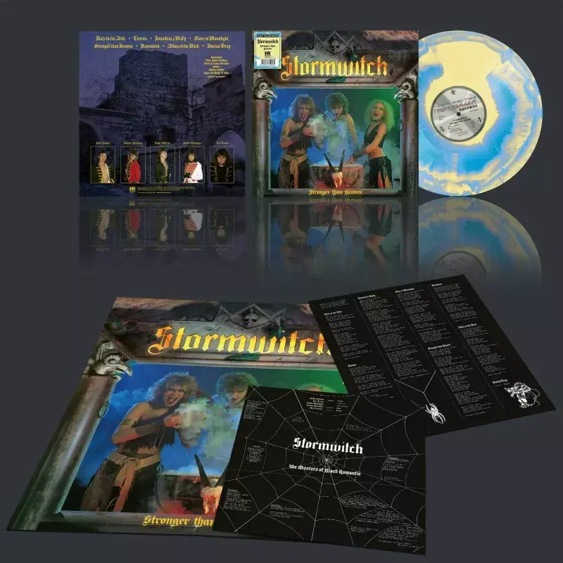 STORMWITCH · Stronger Than Heaven | BLUE/YELLOW MIXED LP (Power Metal Vinyl)