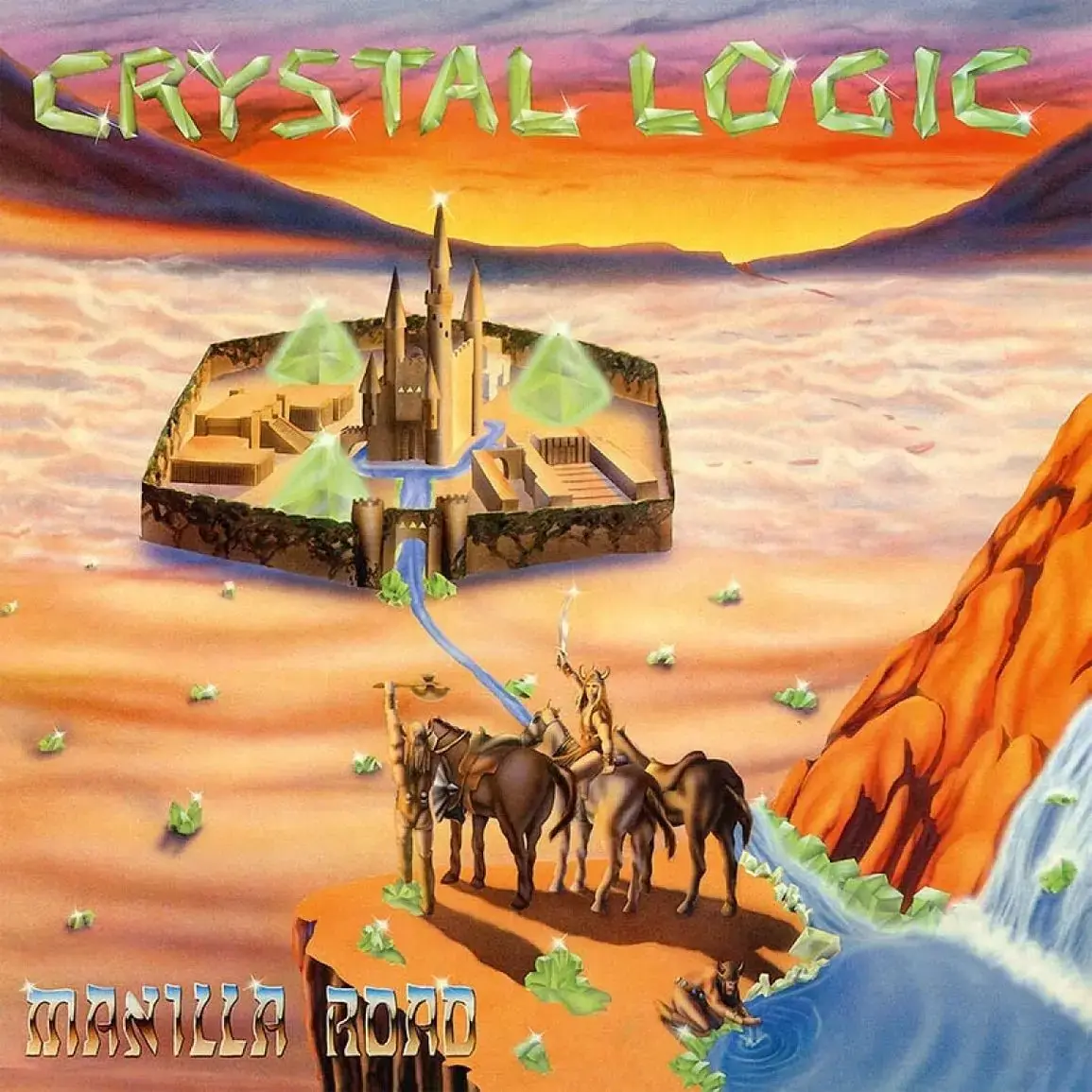 MANILLA ROAD · Crystal Logic | GALAXY LP (Epic Metal/Heavy Metal Vinyl) · Picture 2