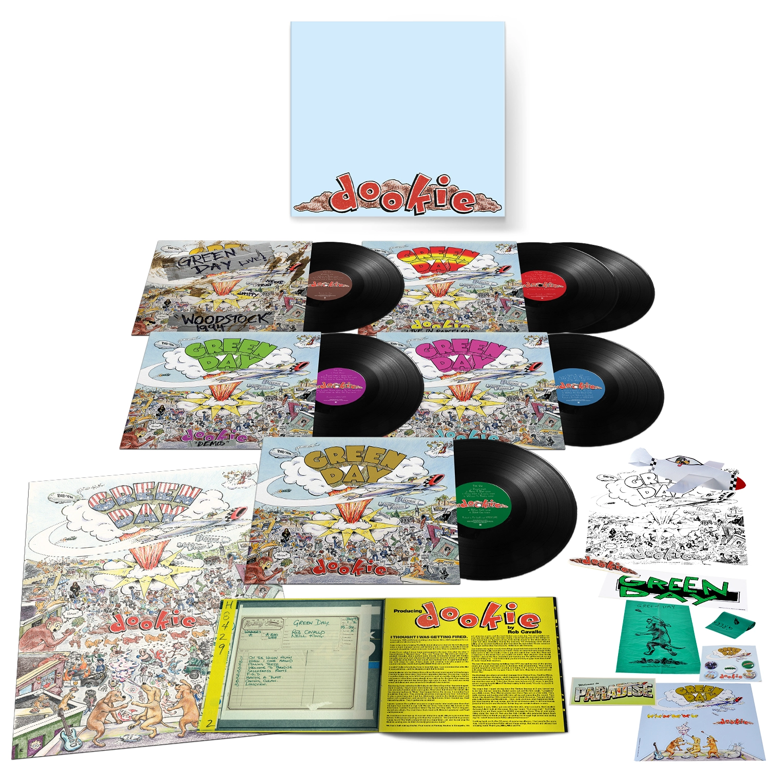 GREEN DAY - Dookie (30th Anniversary Deluxe Edition) [6LP BOX BLACK VINYL]