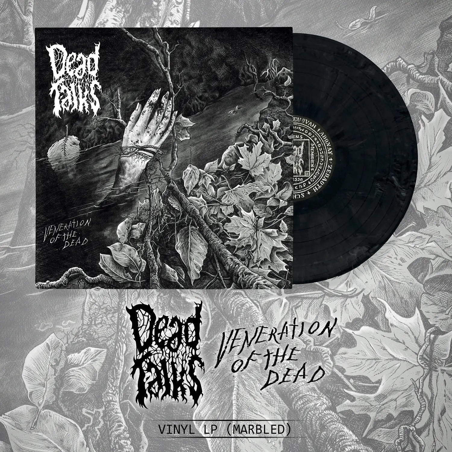 DEAD TALKS · Veneration Of The Dead | MARBLED VINYL (Death Metal Vinyl)