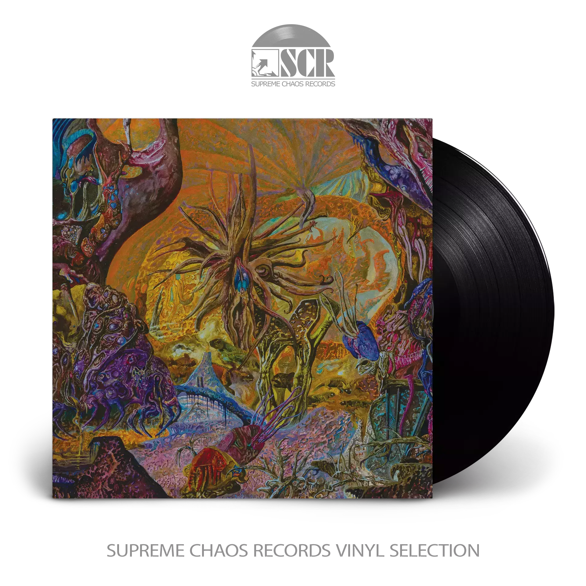 SLIMELORD - Chytridiomycosis Relinquished · BLACK LP SLIMELORD - Chytridiomycosis Relinquished · BLACK LP (Death Metal Vinyl)