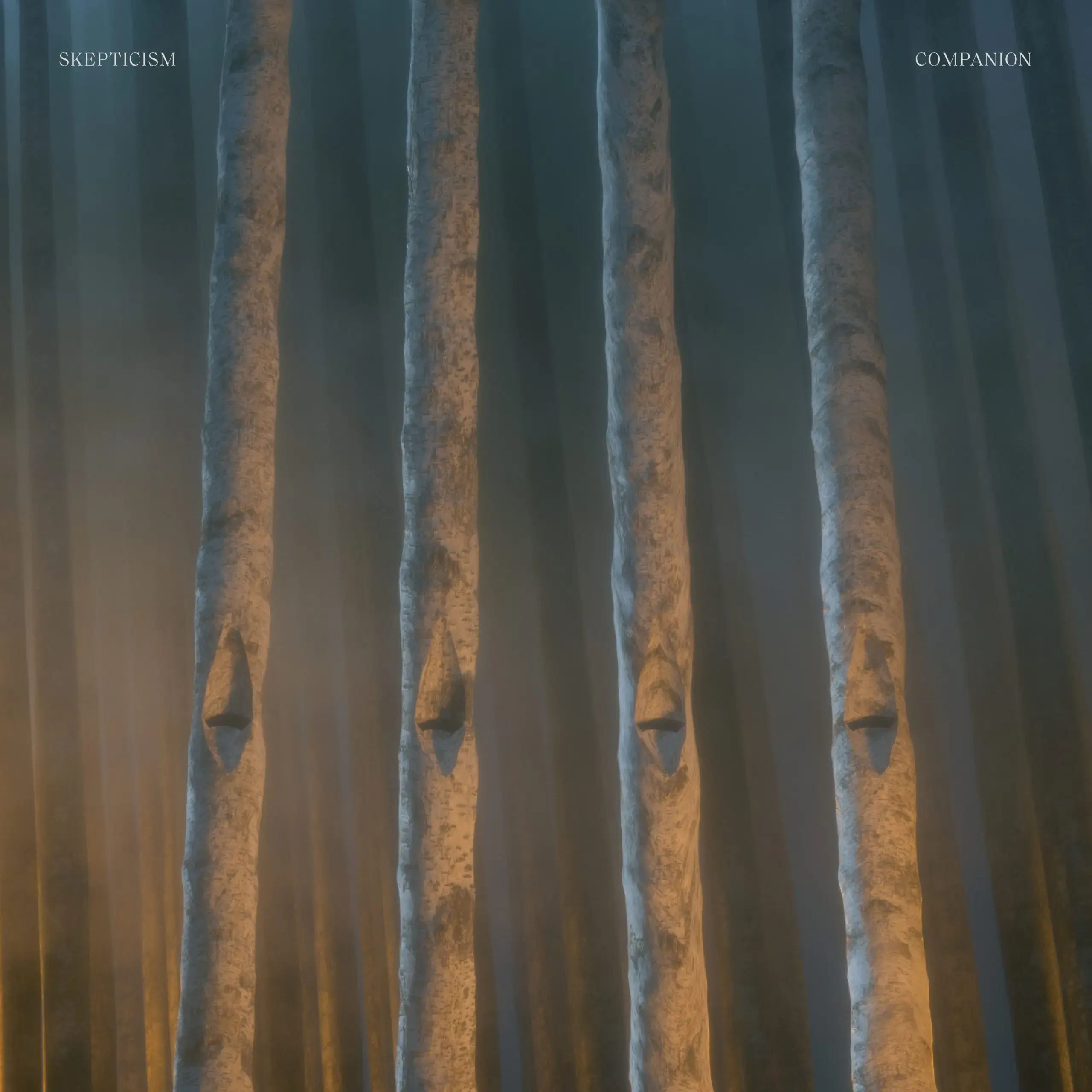 SKEPTICISM · Companion | BLACK LP (Doom Metal Vinyl) · Picture 1