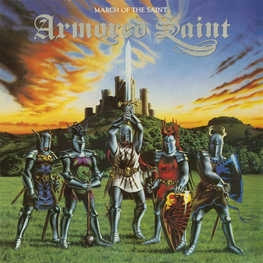 ARMORED SAINT · March Of The Saint [SILVER] | LP (Heavy Metal Vinyl) · Picture 1