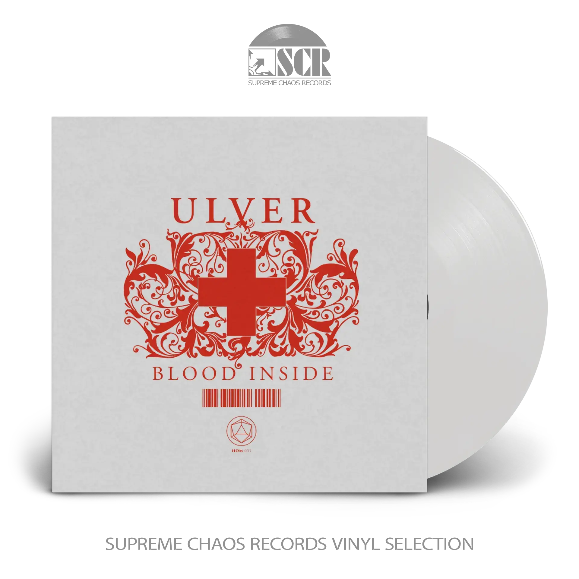 ULVER - Blood Inside · WHITE LP ULVER - Blood Inside · WHITE LP (Progressive Rock Vinyl)