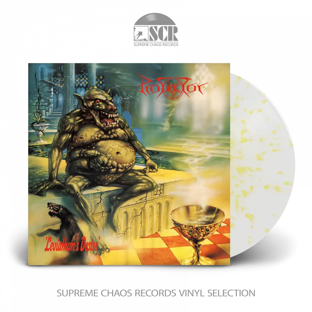 PROTECTOR - Leviathan's Desire · CLEAR/YELLOW LP PROTECTOR - Leviathan's Desire · CLEAR/YELLOW LP (Thrash Metal/Death Metal Vinyl)