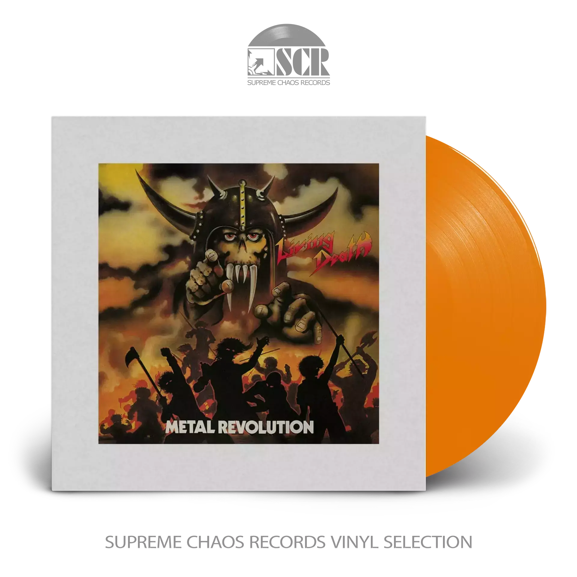 LIVING DEATH · Metal Revolution | ORANGE LP LIVING DEATH · Metal Revolution | ORANGE LP (Thrash Metal Vinyl)