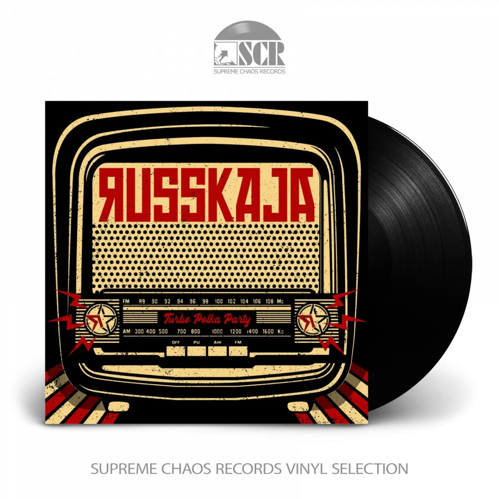 RUSSKAJA · Turbo Polka Party | BLACK LP (Crossover Vinyl)
