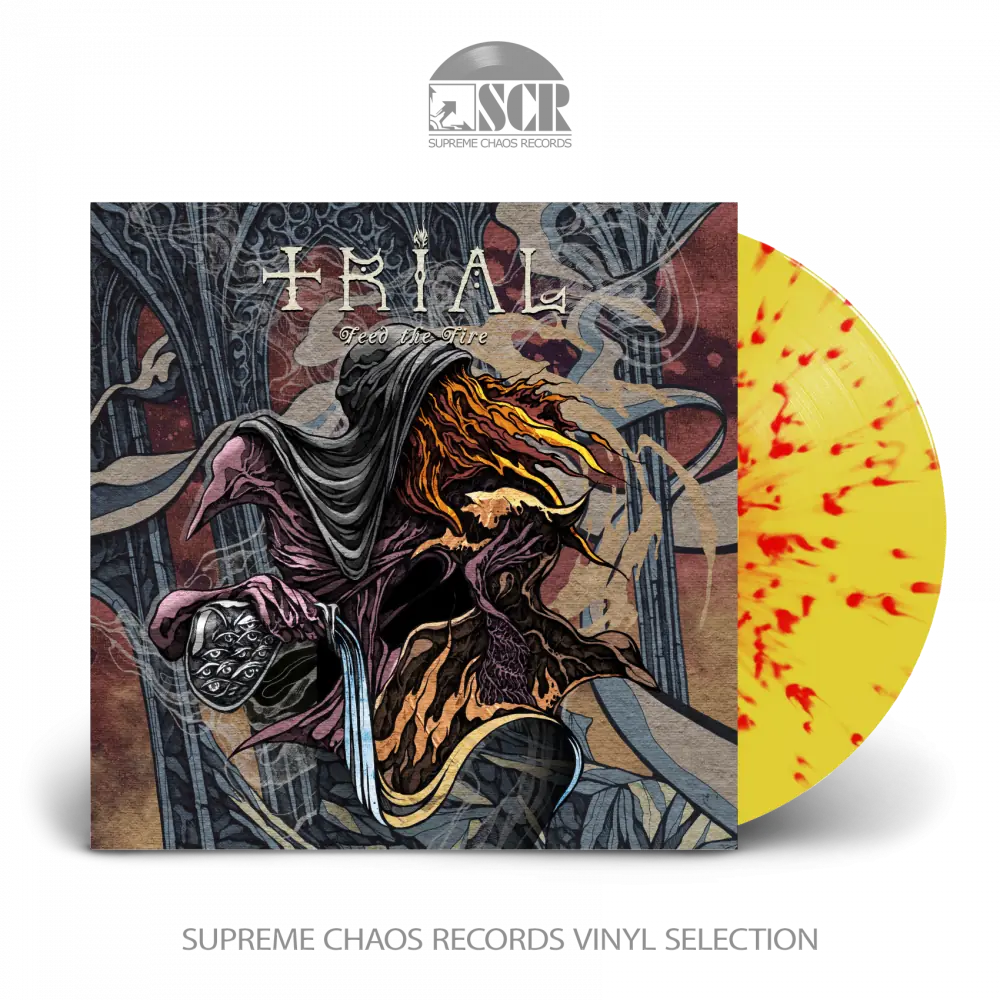 TRIAL · Feed The Fire | ORANGE/RED LP TRIAL · Feed The Fire | ORANGE/RED LP (Heavy Metal Vinyl)