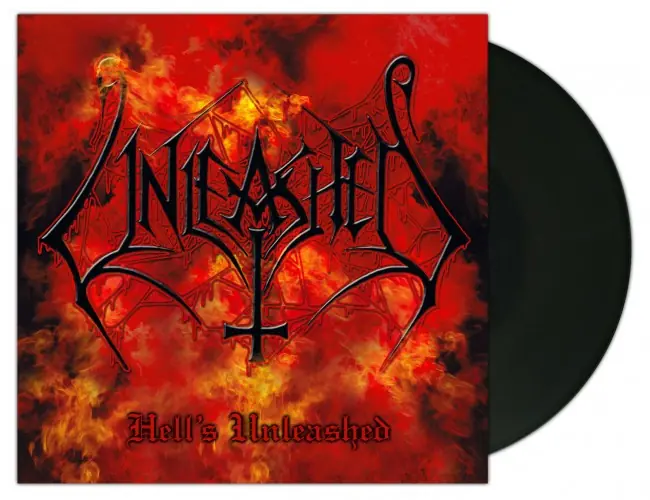 UNLEASHED - Hell's Unleashed · BLACK LP
