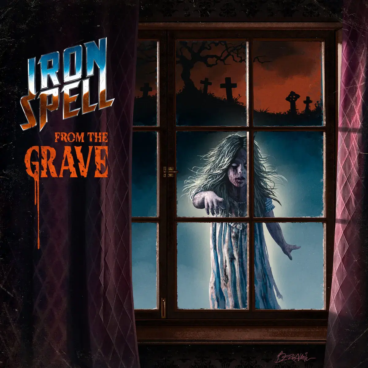 IRON SPELL · From The Grave | BLACK LP (Heavy Metal Vinyl) · Picture 1