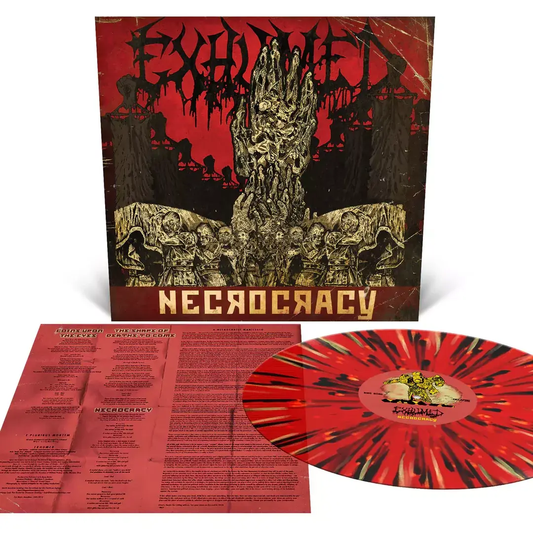 EXHUMED · Necrocrazy | BLOOD RED/SPLATTER LP EXHUMED · Necrocrazy | BLOOD RED/SPLATTER LP (Death Metal Vinyl)