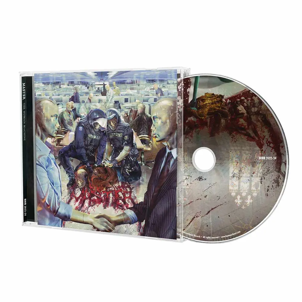 MASTER - The Human Machine · CD MASTER - The Human Machine · CD (Death Metal CDs)