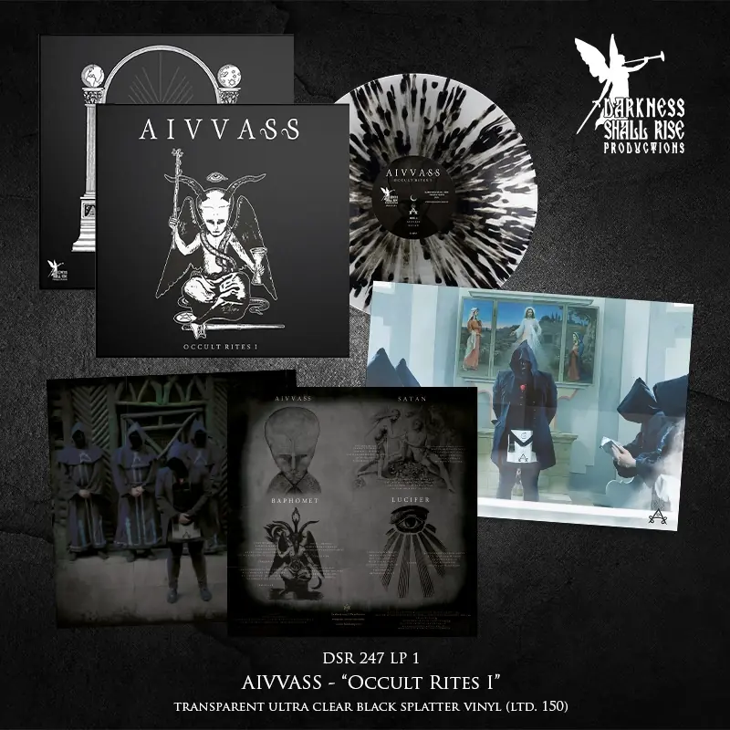 AIVVASS · Occult Rites I | SPLATTER LP AIVVASS · Occult Rites I | SPLATTER LP (Doom Metal Vinyl)