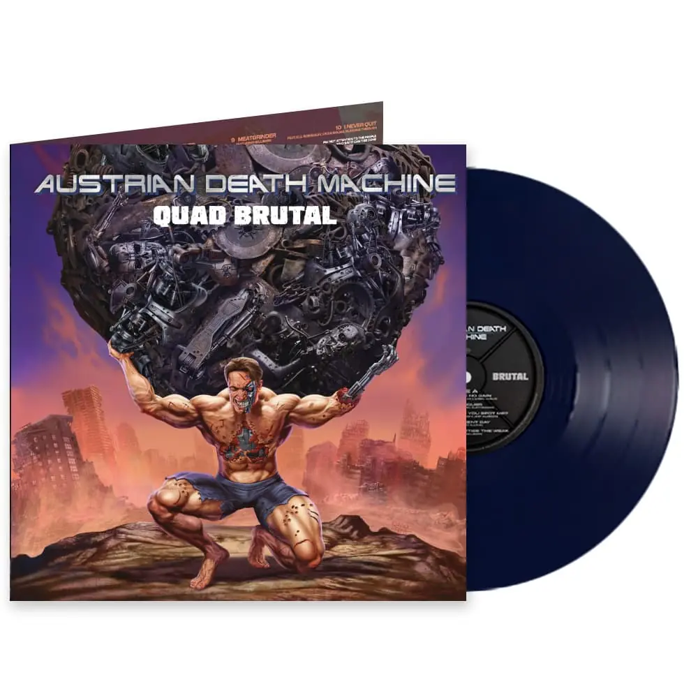 AUSTRIAN DEATH MACHINE - Quad Brutal · BLUE LP