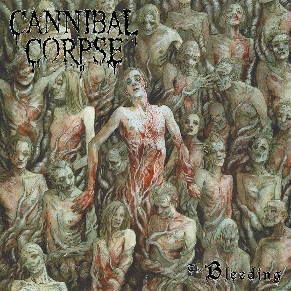 CANNIBAL CORPSE - The Bleeding · BLACK LP 1