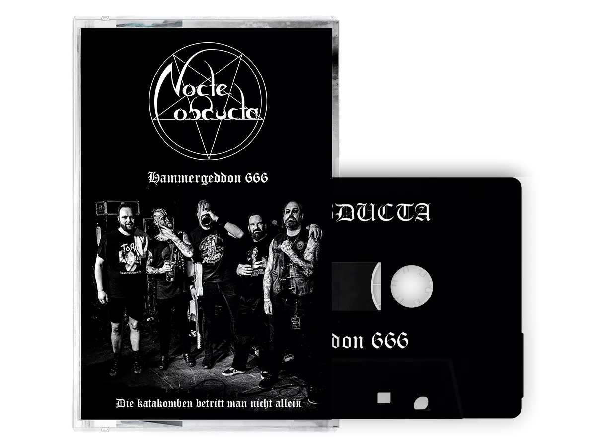 NOCTE OBDUCTA - Hammergeddon 666 [BLACK TAPE]