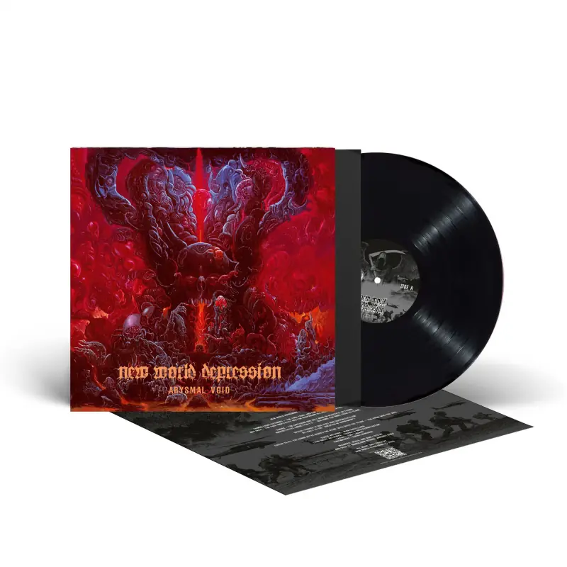 NEW WORLD DEPRESSION - Abysmal Void · BLACK LP (Death Metal Vinyl) · Picture 2