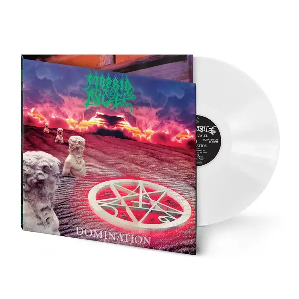 MORBID ANGEL - Domination · WHITE LP (Death Metal Vinyl)
