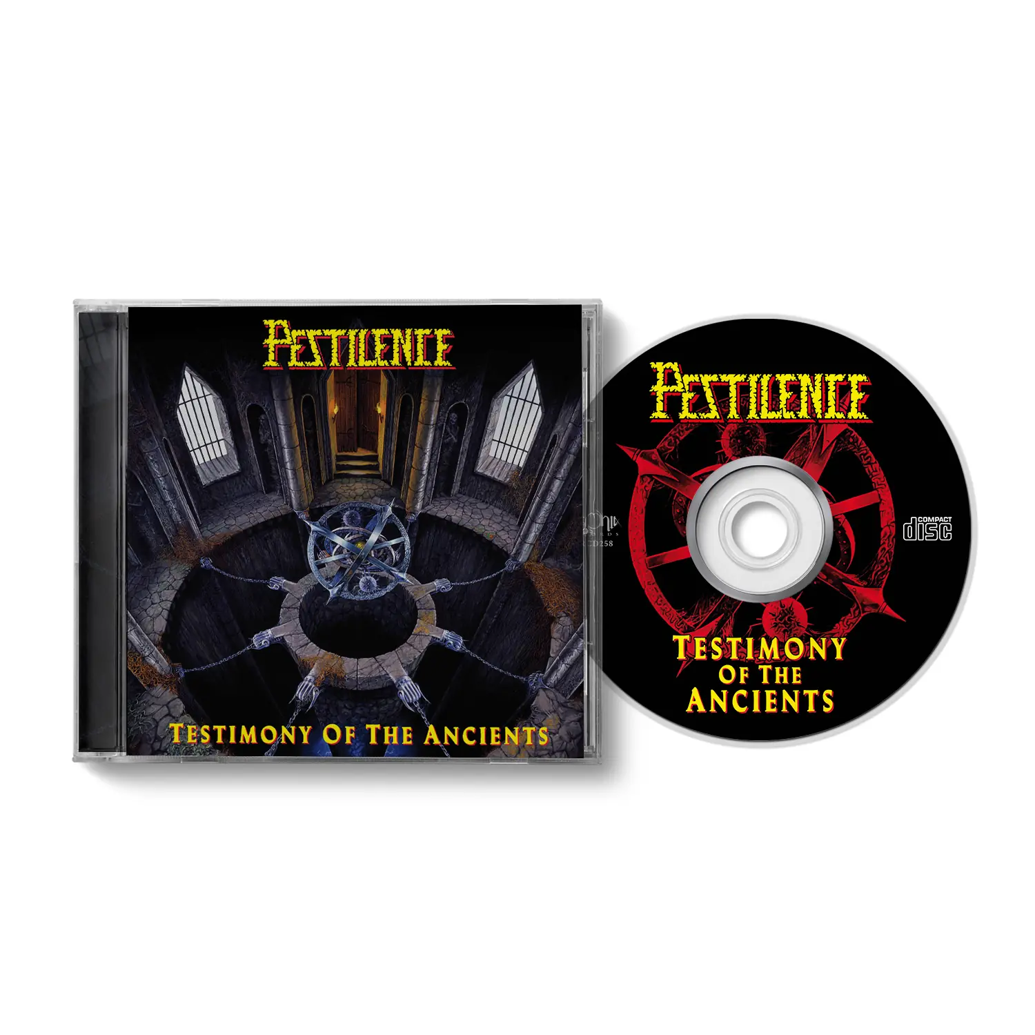 PESTILENCE · Testimony of the Ancients (Re-Release 2023) | CD PESTILENCE · Testimony of the Ancients (Re-Release 2023) | CD (Death Metal CDs)