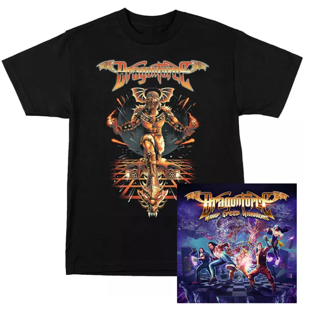 DRAGONFORCE - Warp Speed Warriors · DIGISLEEVE CD+T-SHIRT BUNDLE