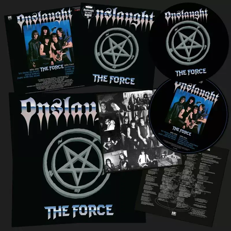 ONSLAUGHT · The Force | PICTURE LP ONSLAUGHT · The Force | PICTURE LP (Thrash Metal Vinyl)