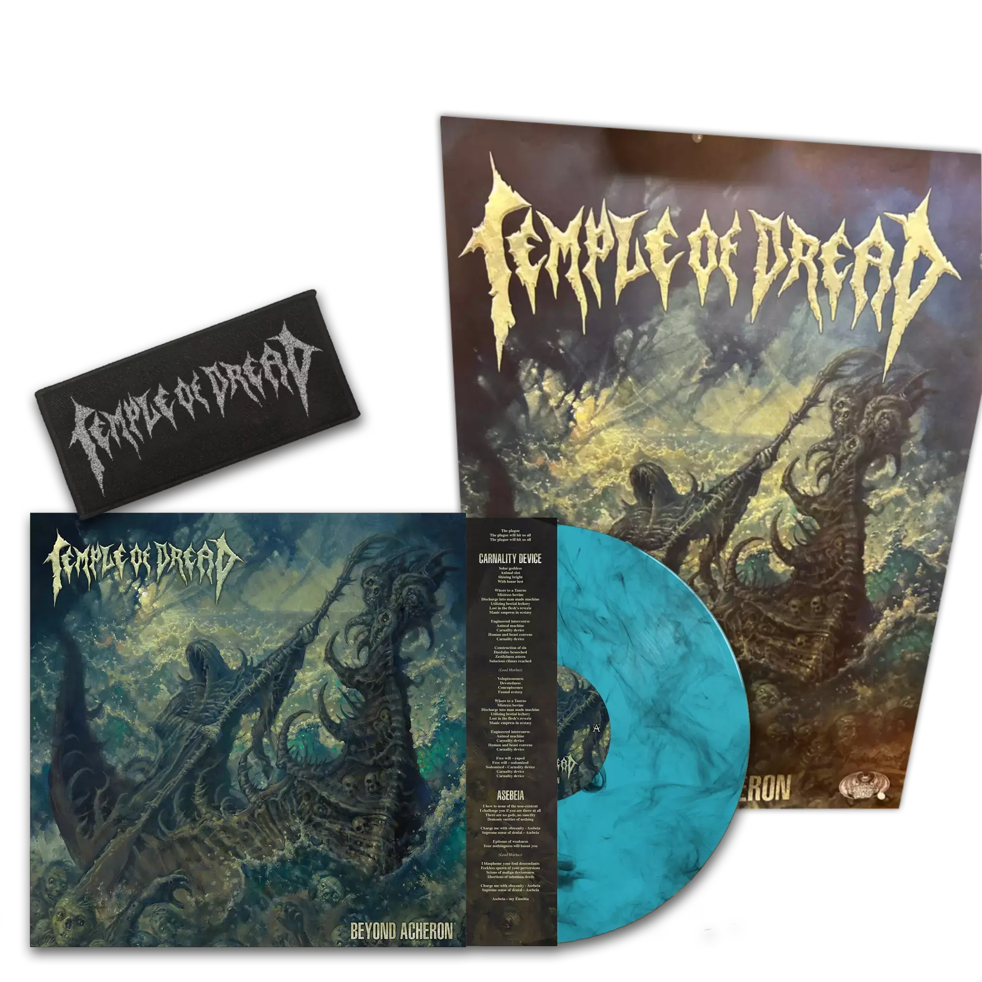 TEMPLE OF DREAD - Beyond Acheron · EXCLUSIVE LP BUNDLE