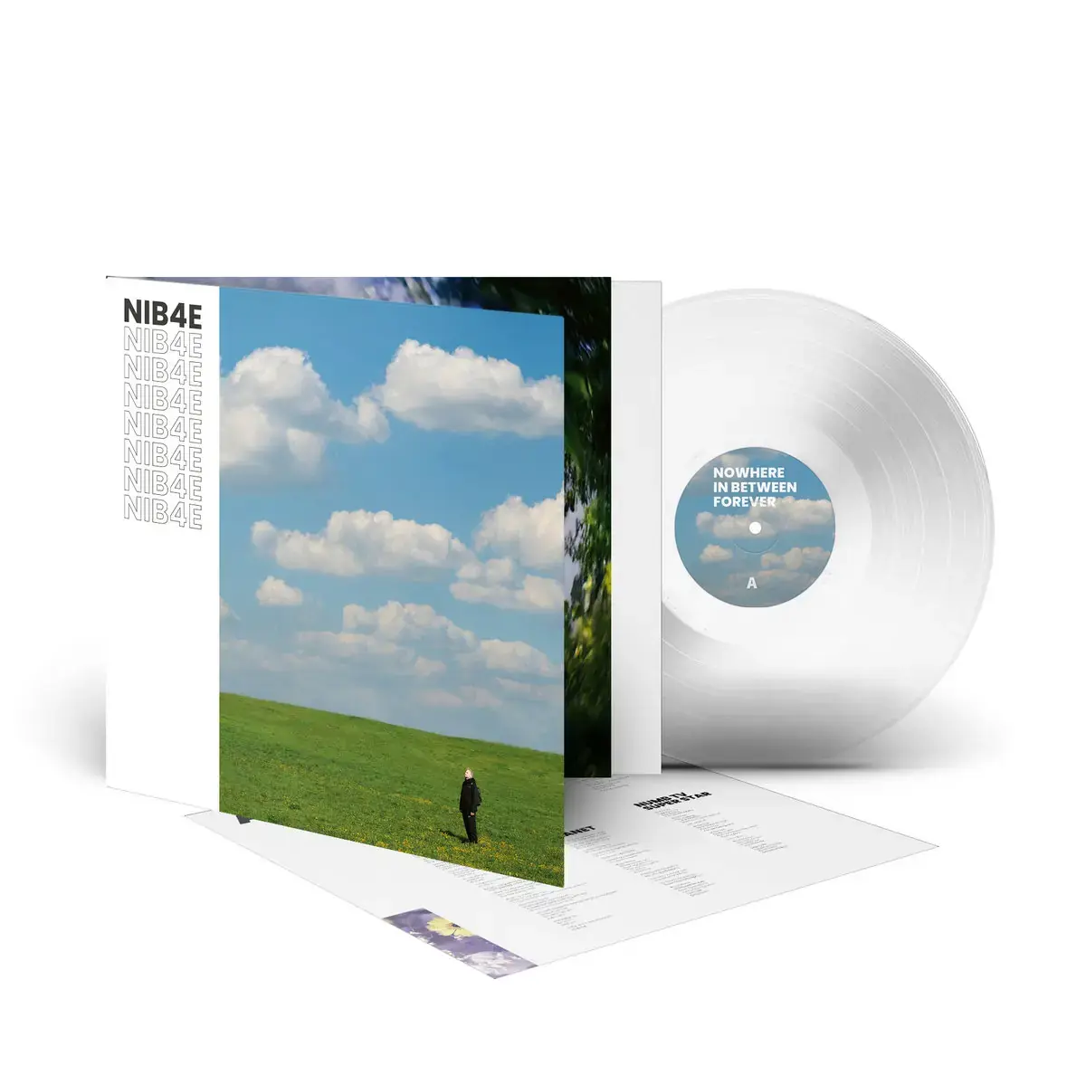 LANTLOS - Nowhere In Between Forever · CRYSTAL CLEAR LP · Picture 2 LANTLOS - Nowhere In Between Forever · CRYSTAL CLEAR LP (Post Metal/Alternative Metal Vinyl) · Picture 2