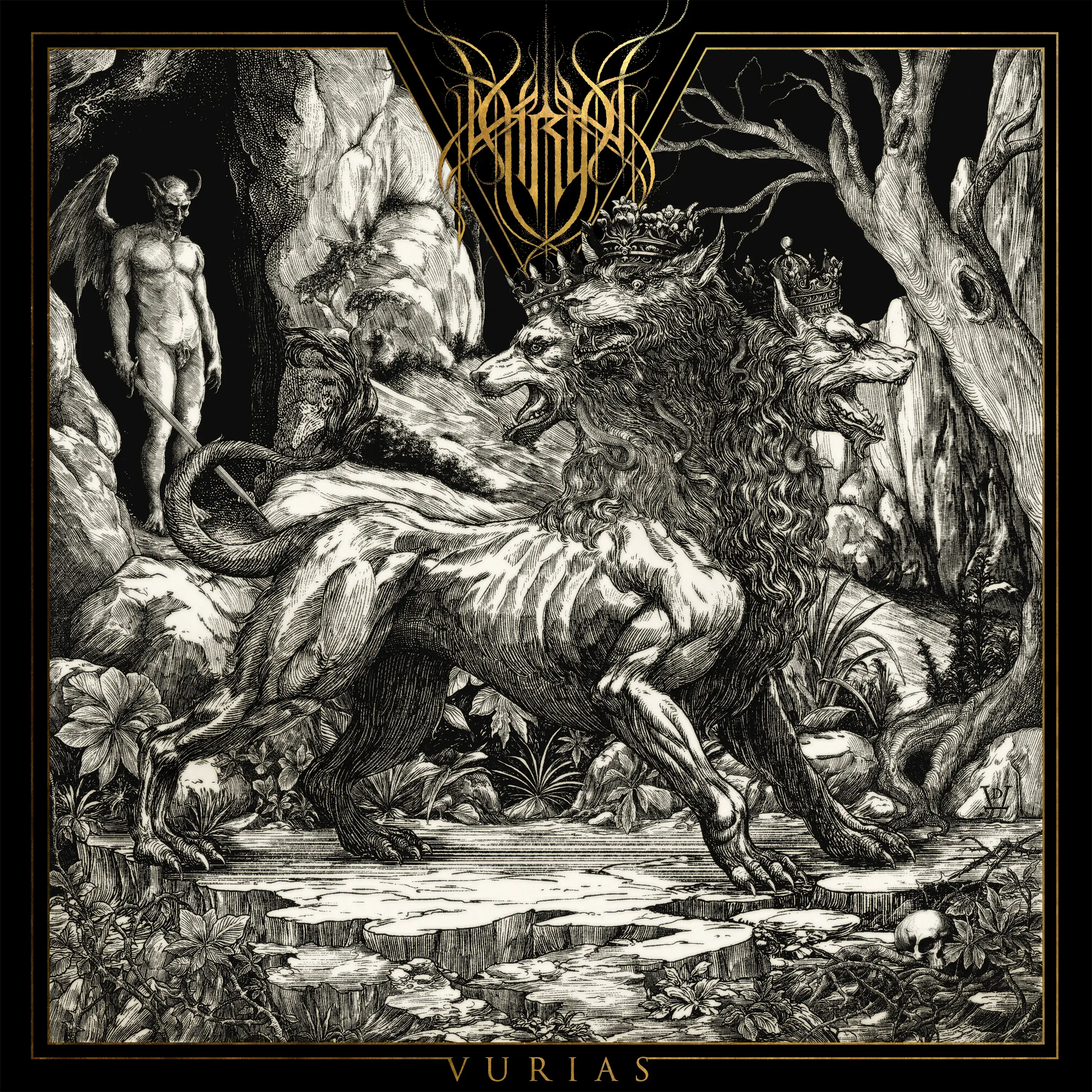 THRON - Vurias · BLACK LP (Black Metal Vinyl) · Picture 1