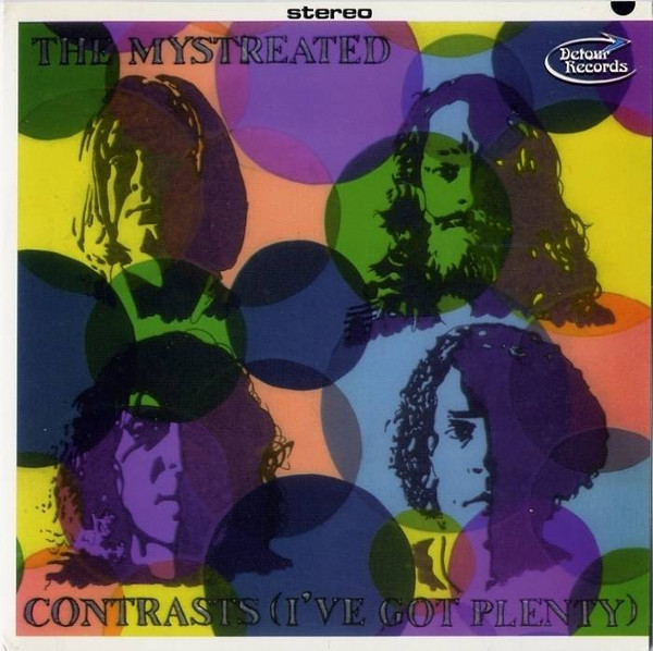 THE MYSTREATED · Contrasts (I've Got Plenty) | BLACK 7" EP · Picture 1 THE MYSTREATED · Contrasts (I've Got Plenty) | BLACK 7" EP (Garage Rock/Psychedelic Rock Vinyl) · Picture 1
