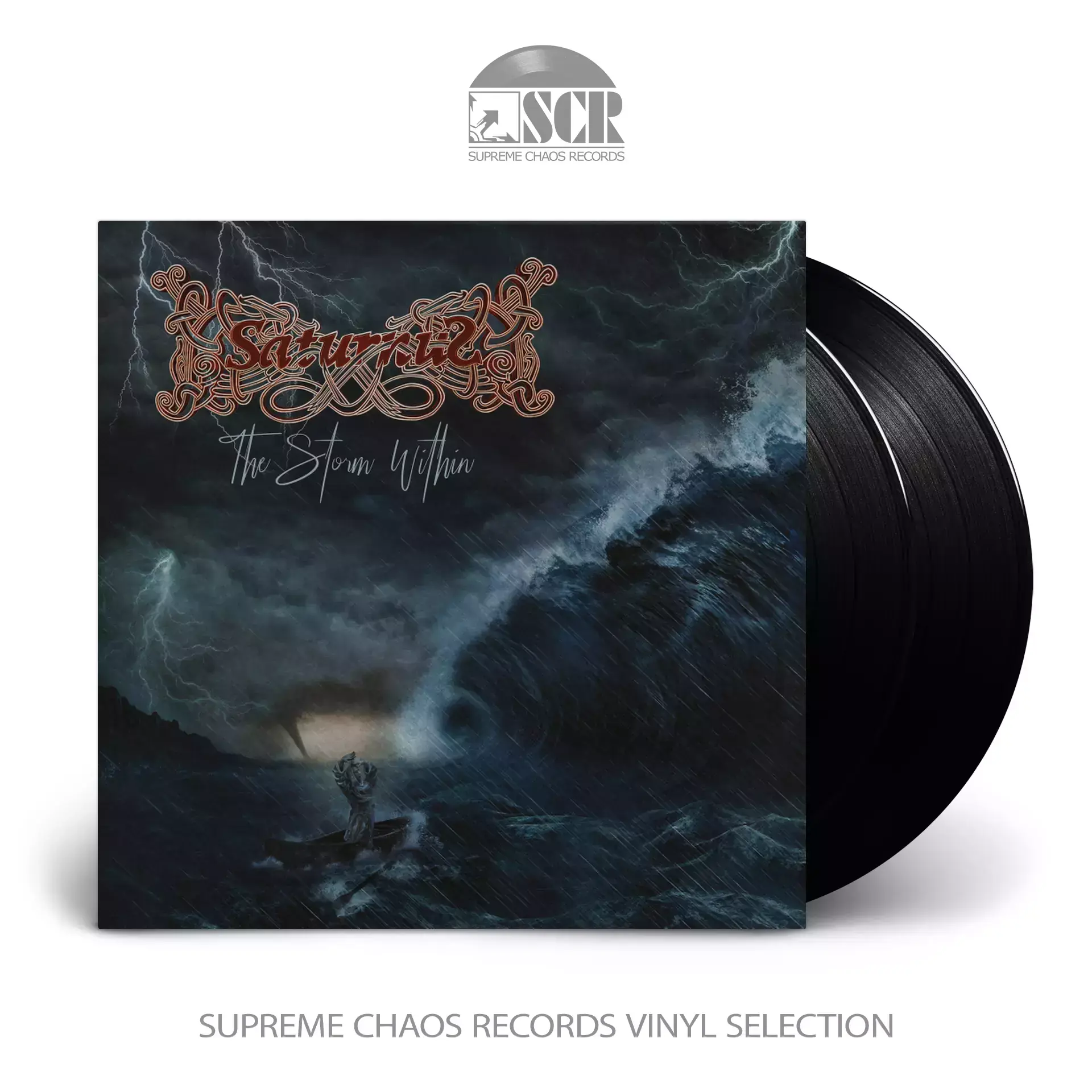 SATURNUS - The Storm Within · BLACK 2LP SATURNUS - The Storm Within · BLACK 2LP (Doom Metal/Death Metal Vinyl)