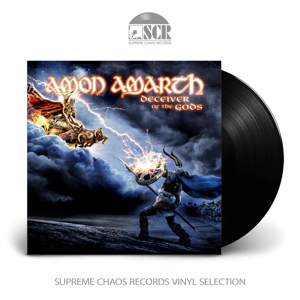 AMON AMARTH - Deceiver Of The Gods · BLACK LP AMON AMARTH - Deceiver Of The Gods · BLACK LP (Death Metal Vinyl)