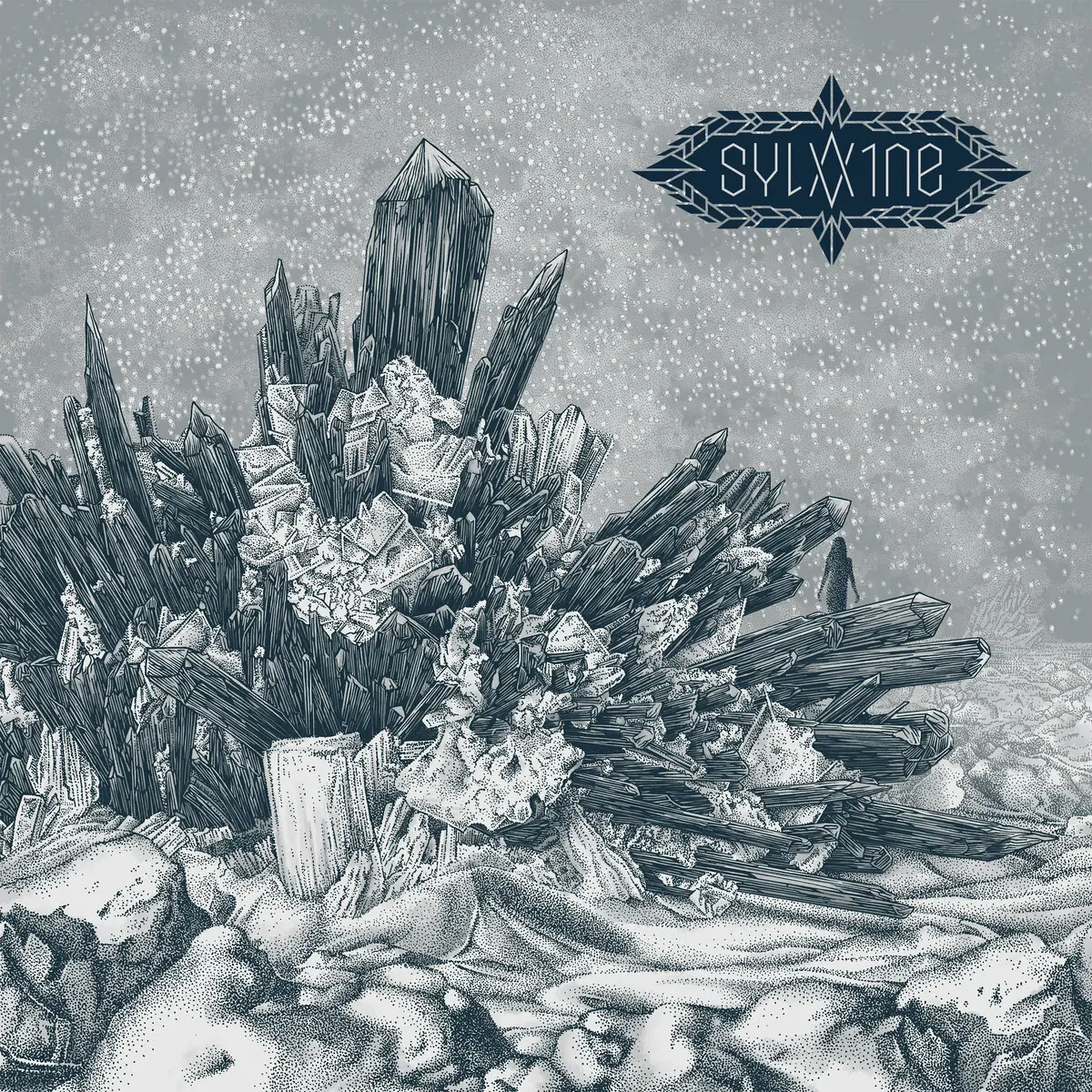 SYLVAINE - Atoms Aligned, Coming Undone · BLACK LP · Picture 1 SYLVAINE - Atoms Aligned, Coming Undone · BLACK LP (Post Metal/Black Metal Vinyl) · Picture 1
