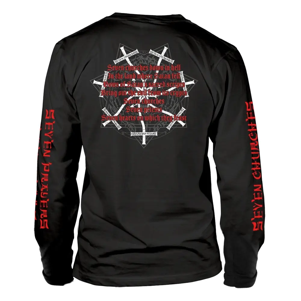 POSSESSED - Seven Churches · LONGSLEEVE · Picture 1 POSSESSED - Seven Churches · LONGSLEEVE (Death Metal Clothes) · Picture 1
