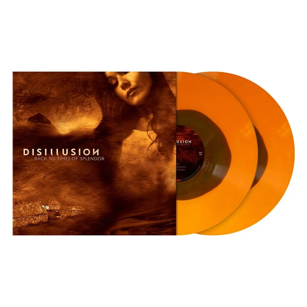 DISILLUSION · Back To Times Of Splendor (20th Anniversary Re-Issue) | ORANGE/BROWN COLOR IN COLOR 2LP DISILLUSION · Back To Times Of Splendor (20th Anniversary Re-Issue) | ORANGE/BROWN COLOR IN COLOR 2LP (Progressive Metal Vinyl)