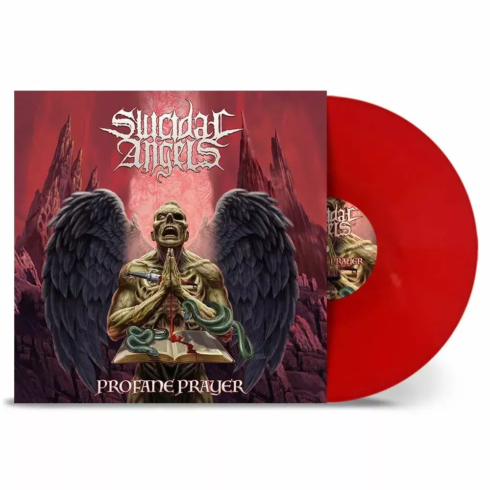 SUICIDAL ANGELS - Profane Prayer · SOLID RED LP SUICIDAL ANGELS - Profane Prayer · SOLID RED LP (Thrash Metal Vinyl)