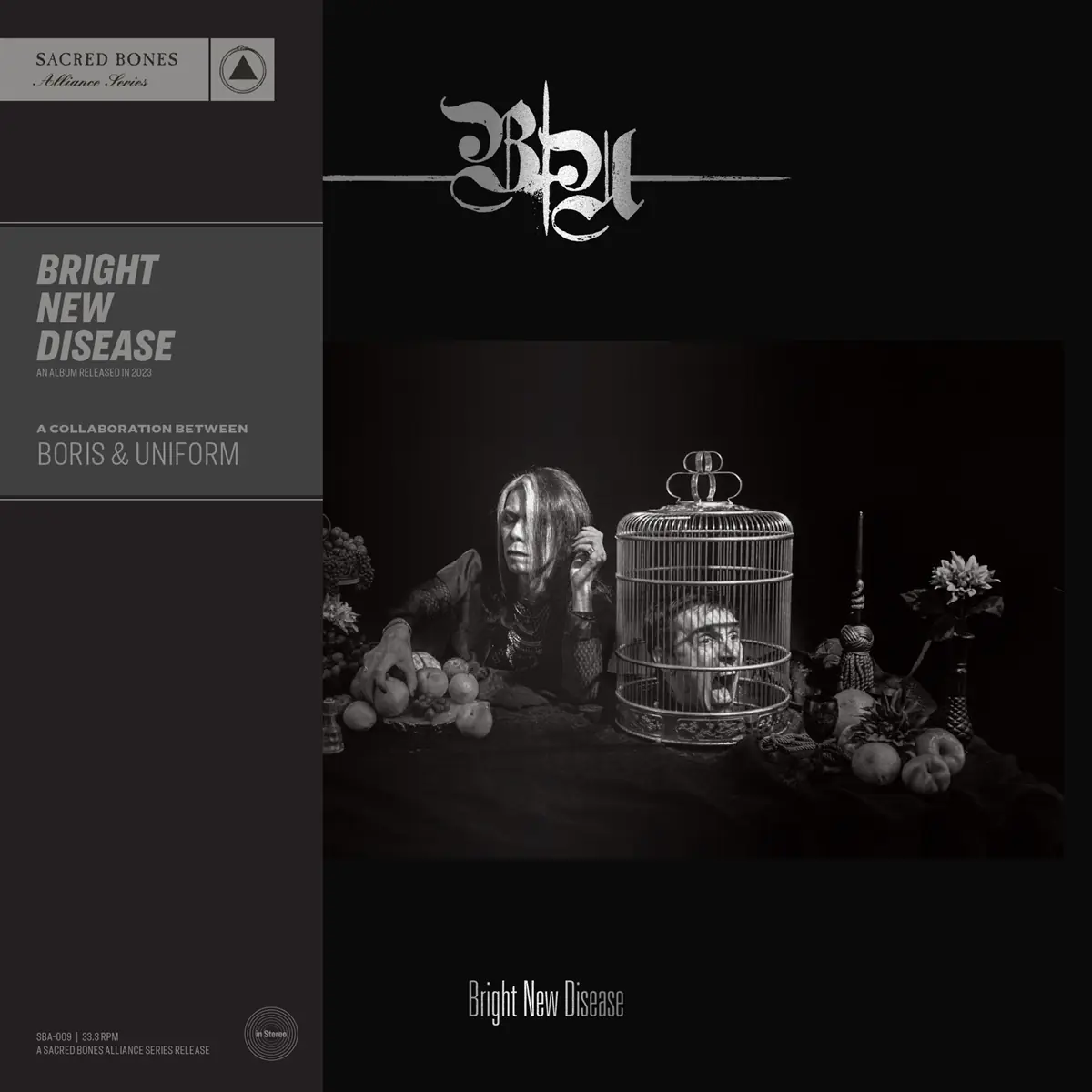 BORIS & UNIFORM - Bright New Disease · RED LP · Picture 1 BORIS & UNIFORM - Bright New Disease · RED LP (Metal Vinyl) · Picture 1