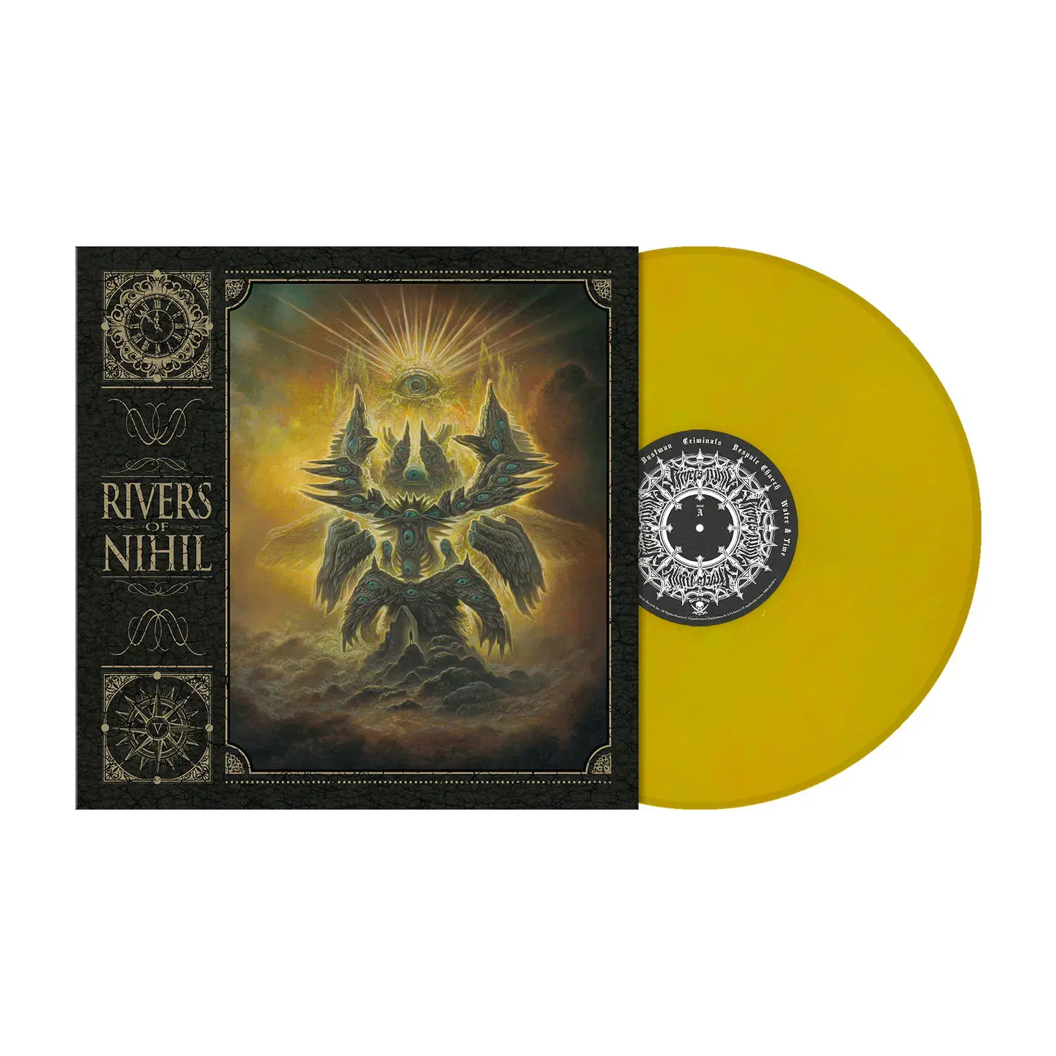 RIVERS OF NIHIL - Rivers Of Nihil · NEON YELLOW MARBLED LP RIVERS OF NIHIL - Rivers Of Nihil · NEON YELLOW MARBLED LP (Progressive Metal Vinyl)
