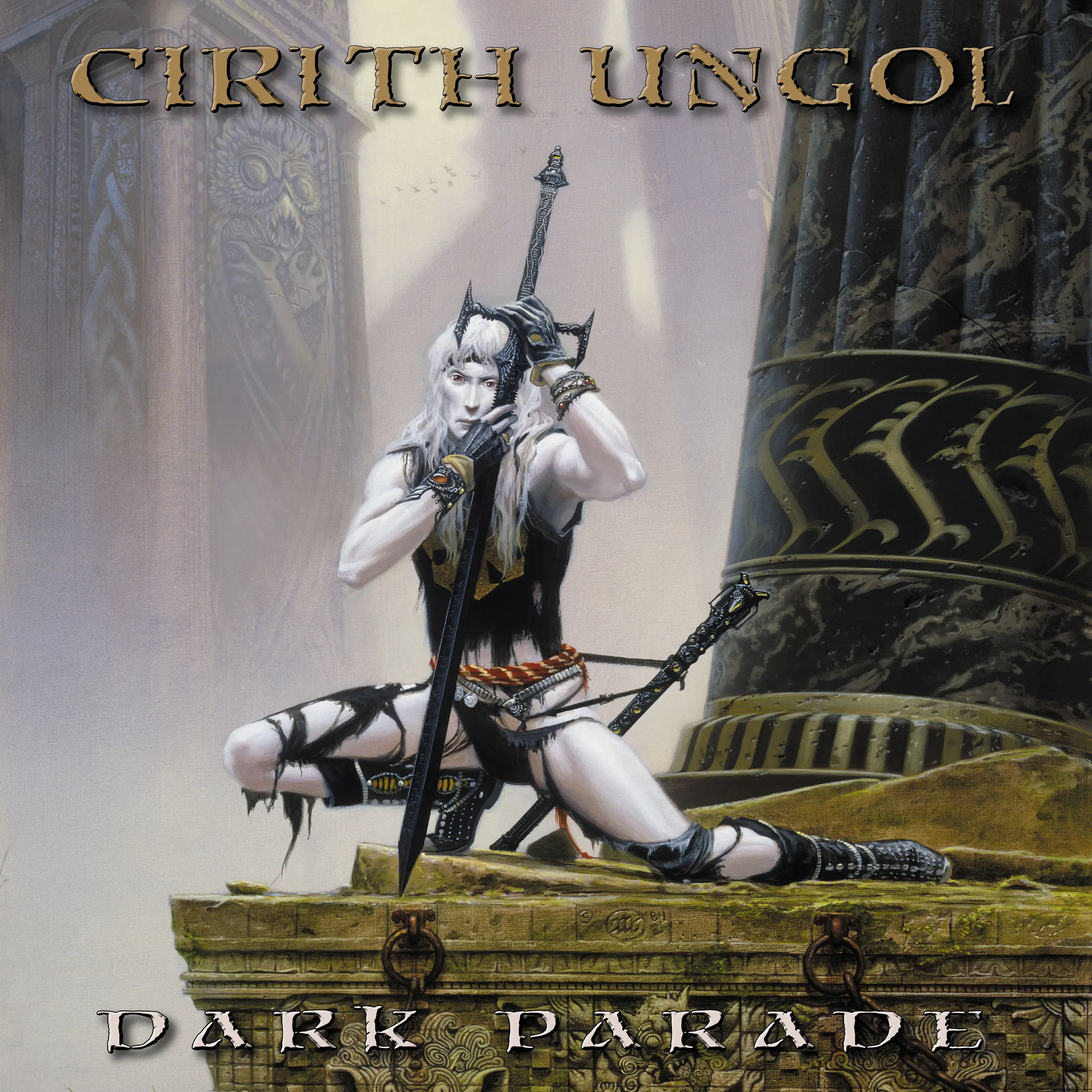 CIRITH UNGOL - Dark Parade · GOLD/BLACK DUST LP (Heavy Metal Vinyl) · Picture 1