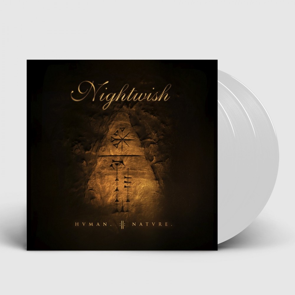 NIGHTWISH - Human. :II: Nature. · WHITE 3LP (Heavy Metal Vinyl)