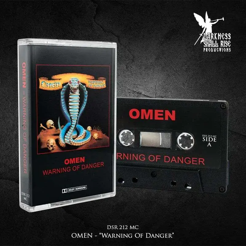 OMEN · Warning Of Danger | BLACK TAPE OMEN · Warning Of Danger | BLACK TAPE (Heavy Metal Tapes)