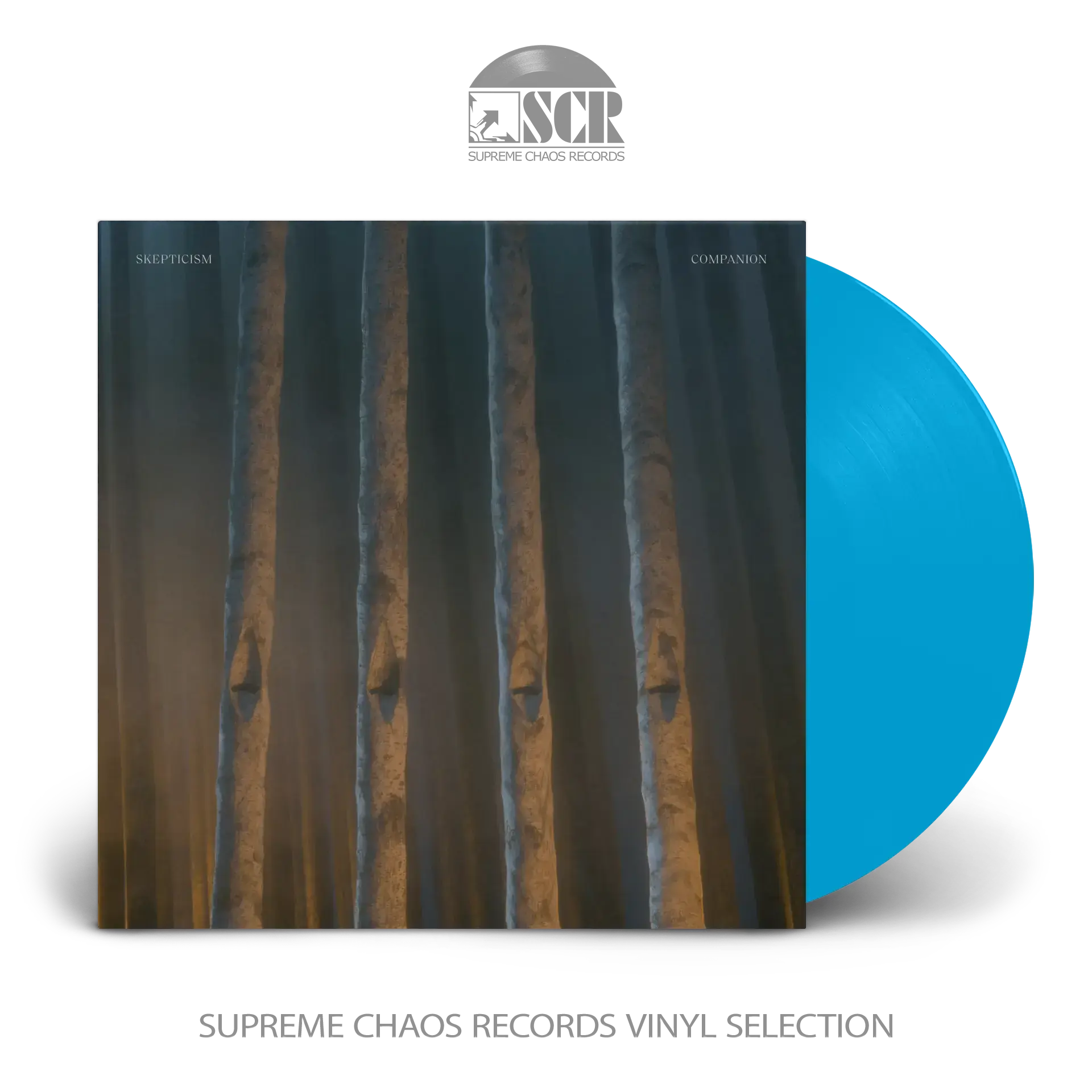 SKEPTICISM - Companion · BLUE LP SKEPTICISM - Companion · BLUE LP (Doom Metal Vinyl)