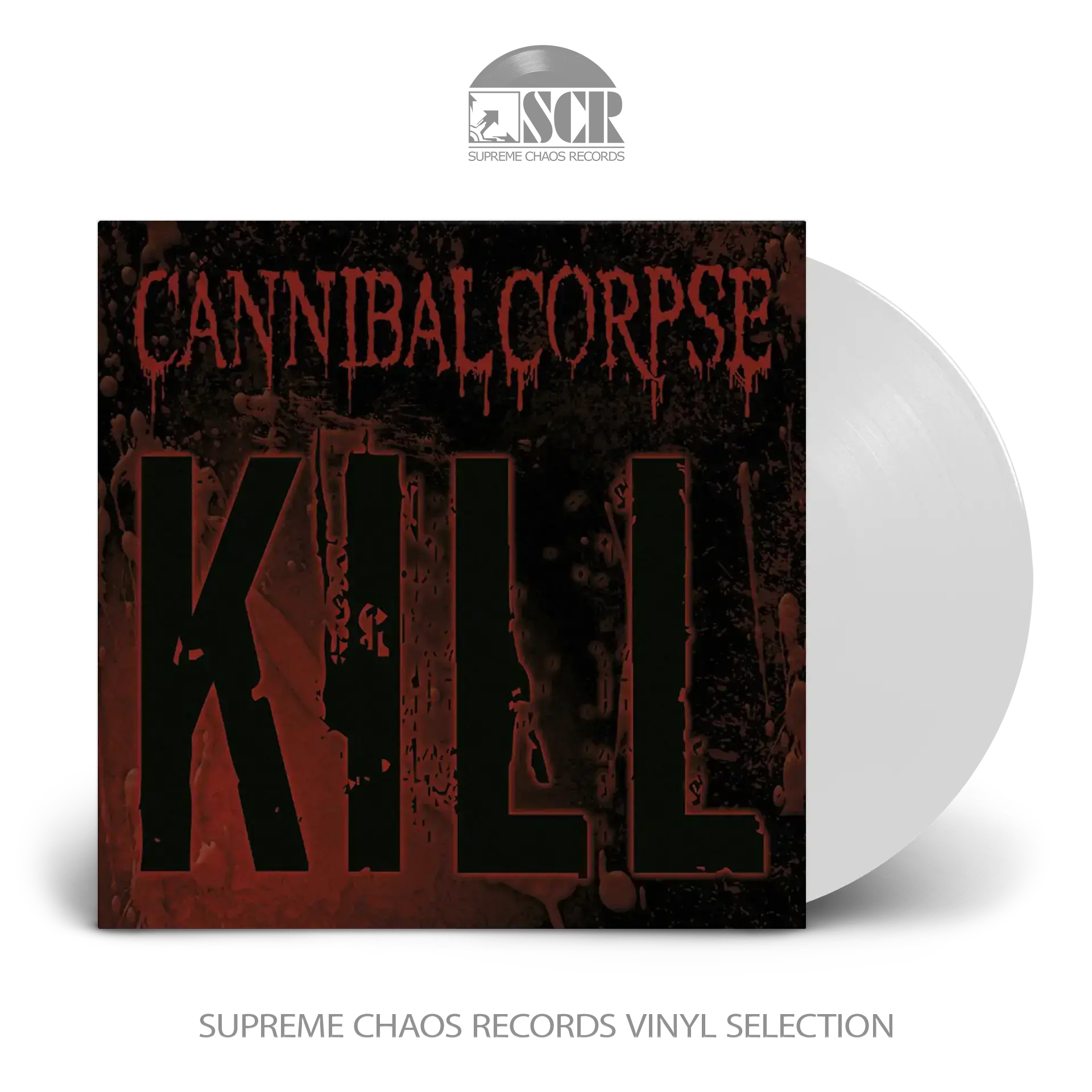 CANNIBAL CORPSE · Kill | WHITE LP CANNIBAL CORPSE · Kill | WHITE LP (Death Metal Vinyl)