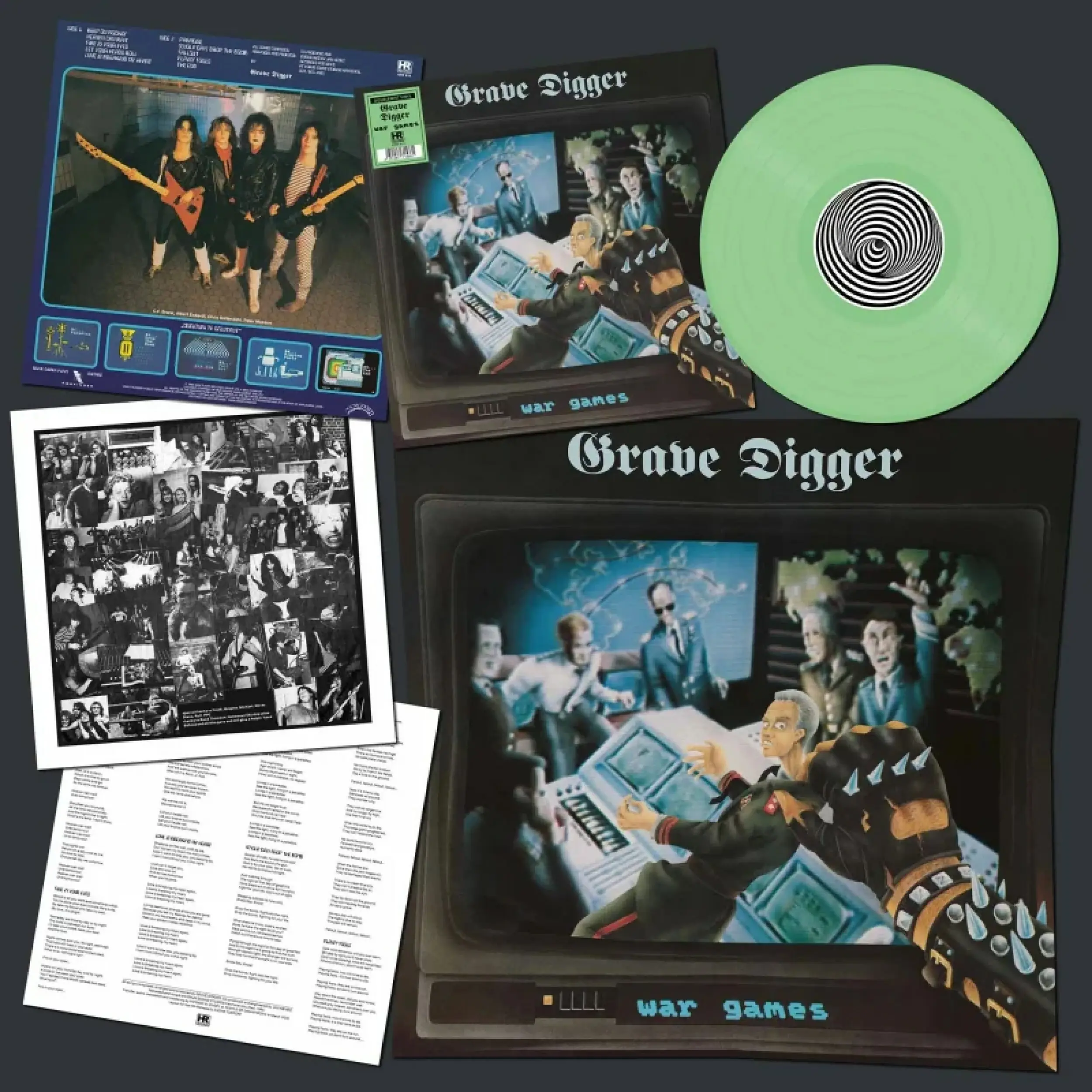 GRAVE DIGGER - War Games · DOUBLEMINT LP
