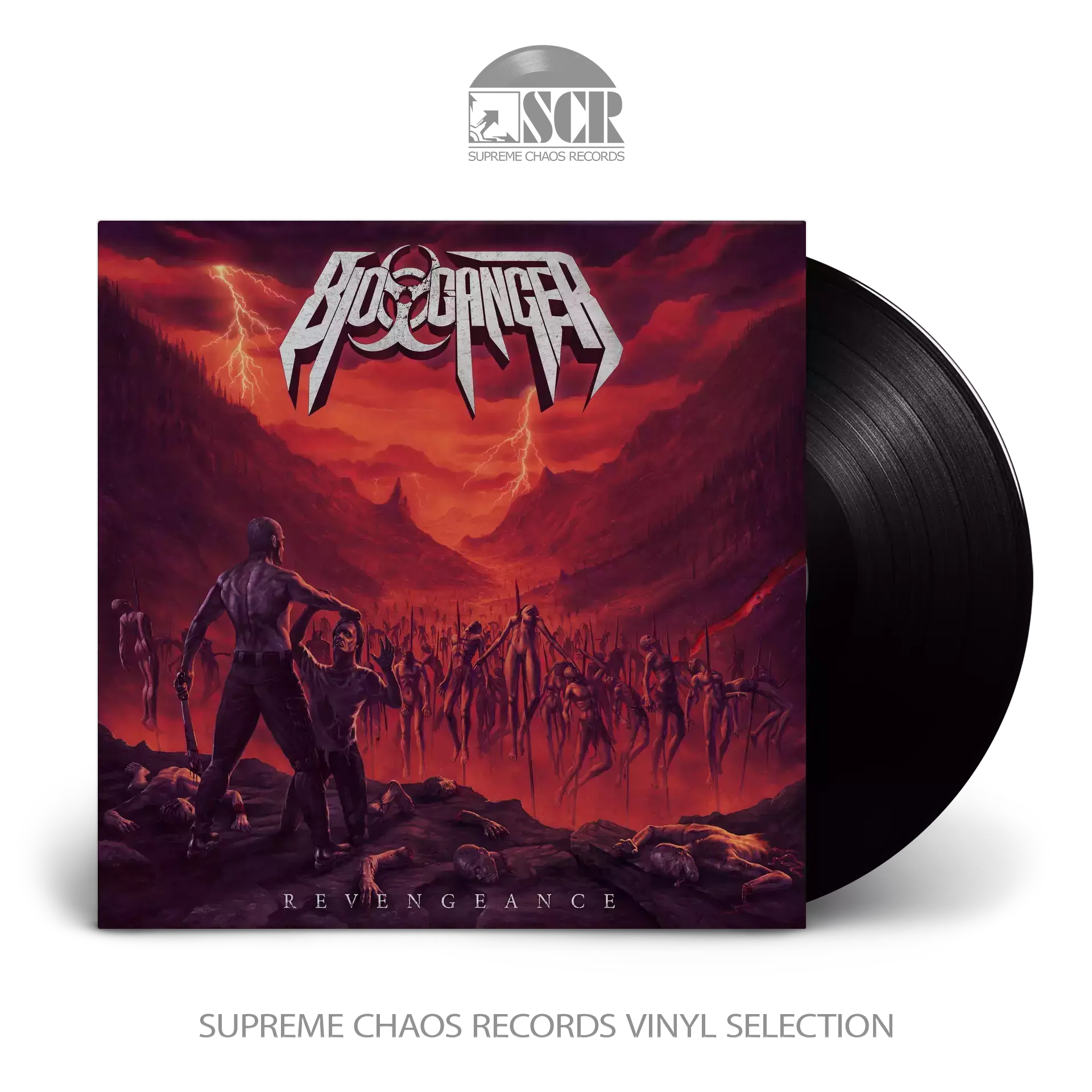 BIO-CANCER · Revengeance | BLACK LP (Thrash Metal Vinyl)